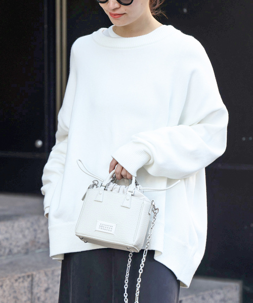 Deuxieme Classe（ドゥーズィエムクラス） 長袖ニット - ベージュ