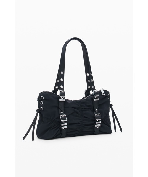 Desigual（デシグアル） ハンドバッグ Draped Bag with Studded Belt 