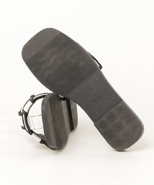 「ZAKKA-BOX」 「fashion」フラットサンダル 24cm ホワイト レディース_画像3