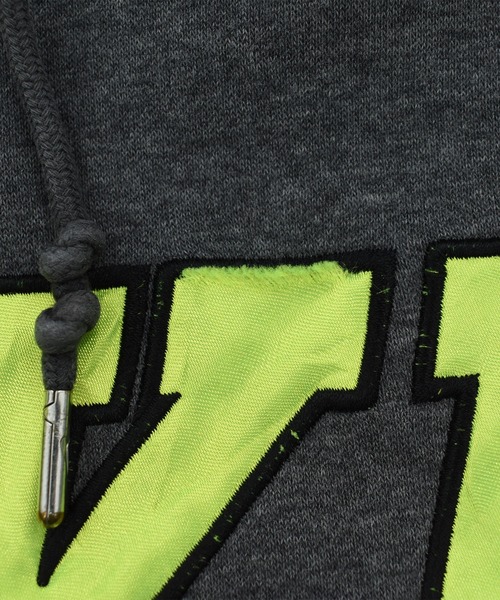 NIKE パーカー 「USED」NIKE ワッペンロゴ刺繍 プルオーバー