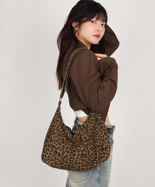 ショルダーバッグ バッグ 「 ammy. / エイミードット 」 レオパード