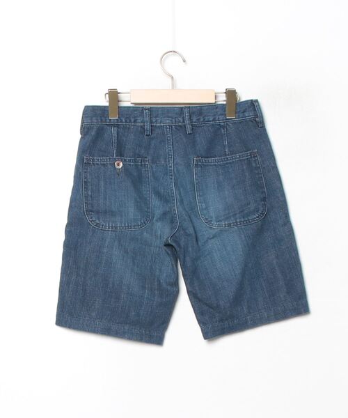 「D.M.G.」 デニムハーフパンツ 30 ブルー メンズ_画像2