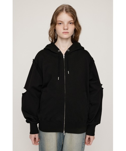 SLY（スライ） パーカー SLIT ZIP SW PK スリット ジップ スウェット
