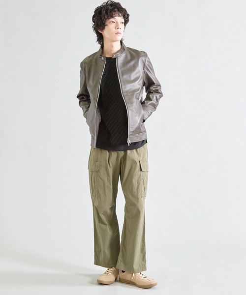 UNION STATION（ユニオンステーション） 革ジャン ライダース シープ