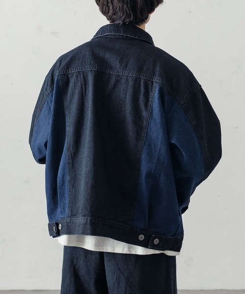 epnok デニムジャケット MEDIUM ネイビー メンズ : ZOZOTOWN Yahoo!店