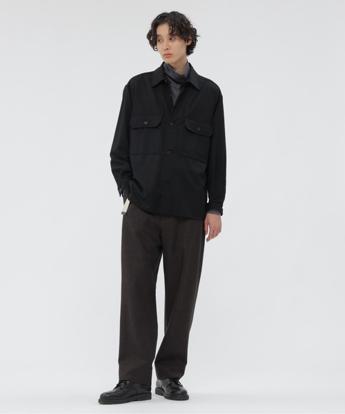 MARGARET HOWELL（マーガレットハウエル） シャツ MERINO CASHMERE
