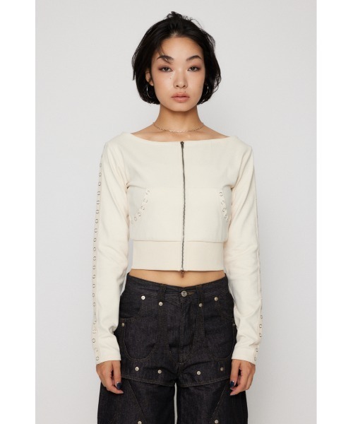 ラグアジェム　トップス　laguagem LAGUA GEM（ラグアジェム） ニット セーター CROSS RIB KNIT トップス