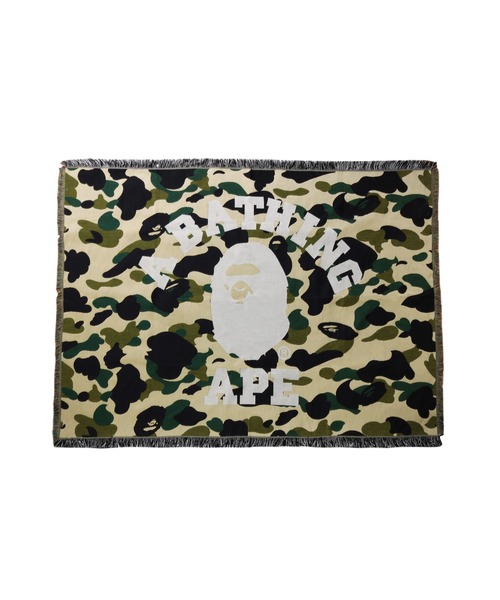 ★超希少★ABathingAPE ウッドランドカモ ブランケット A BATHING APE（アベイシングエイプ） ブランケット 1ST CAMO JACQUARD