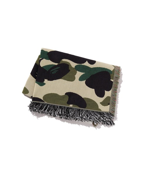 BAPE カモフラージュ フリースブランケット BAPE カモフラージュ フリースブランケット BAPE カモフラージュ