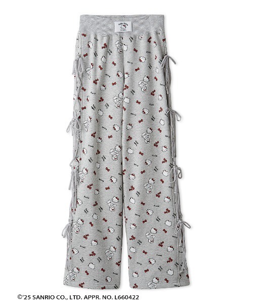 SNIDEL（スナイデル） パンツ 「HELLO KITTY」レースアップパンツ