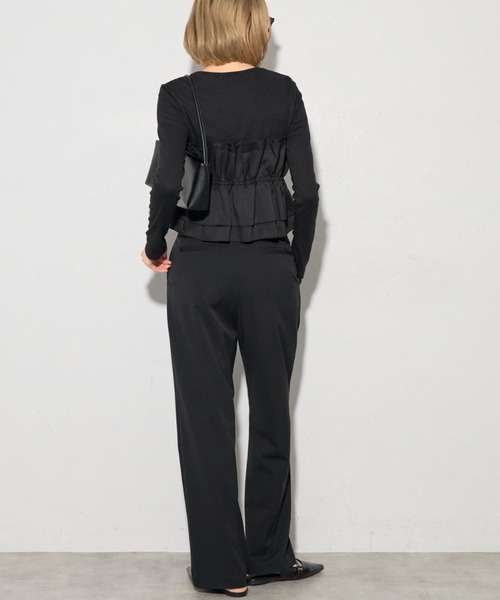 leimn tシャツ ビスチェ風レイヤードロンT レディース : ZOZOTOWN