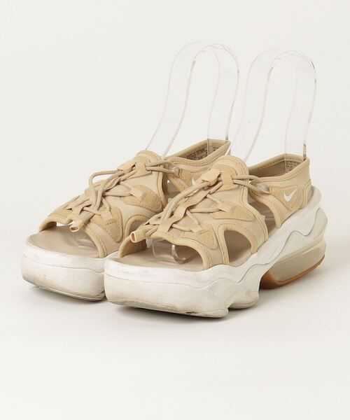 NIKE スポーツサンダル ベージュ NIKE（ナイキ） フラットサンダル 23cm ベージュ レディース