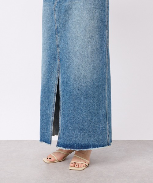 RIVE DROITE（リヴドロワ） デニムスカート 38 ブルー レディース