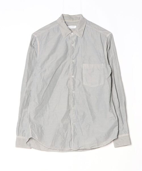 【BEAUTY&YOUTH UNITED ARROWS】長袖シャツ(新品) BEAUTY＆YOUTH UNITED ARROWS 長袖シャツ X-SMALL グレー メンズ