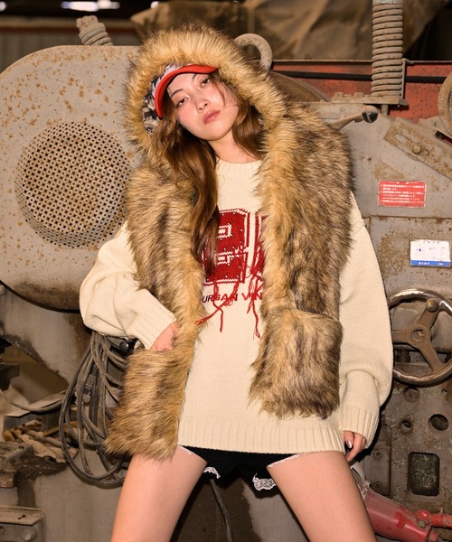 ACLENT（アクレント） ニット セーター ナンバリングジャガード