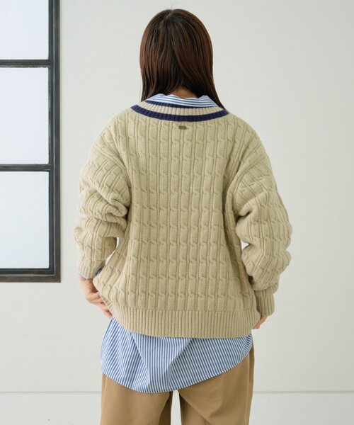 GEVACO（ゲバコ） ニット セーター 「GEVACO」チルデンニット