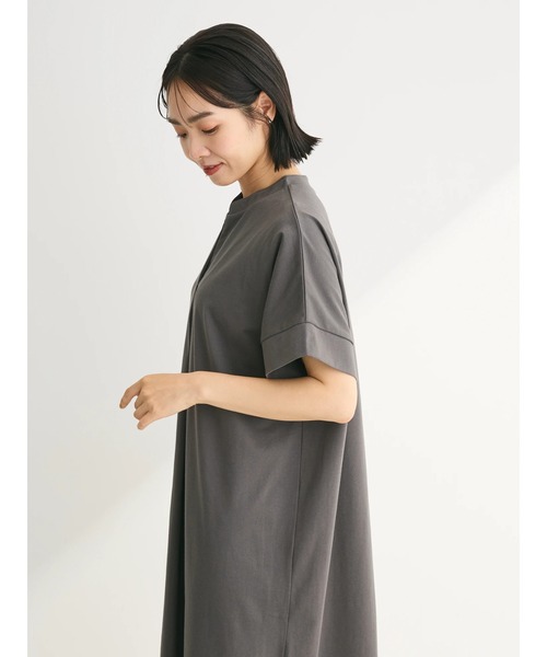「Green Parks」 「chocol raffine robe」半袖ワンピース FREE ブルー レディース_画像6