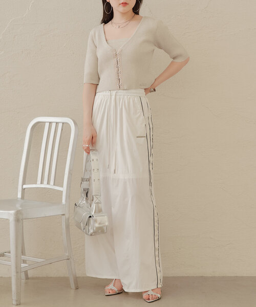 Chico（チコ） イージーパンツ FREE ホワイト レディース : ZOZOTOWN