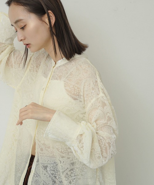 SENSE OF PLACE by URBAN RESEARCH 長袖ブラウス ONE オフ SENSE OF PLACE by URBAN RESEARCH 長袖ブラウス ONE オフ