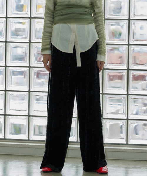 MAISON SPECIAL（メゾンスペシャル） イージーパンツ 36 ブラウン