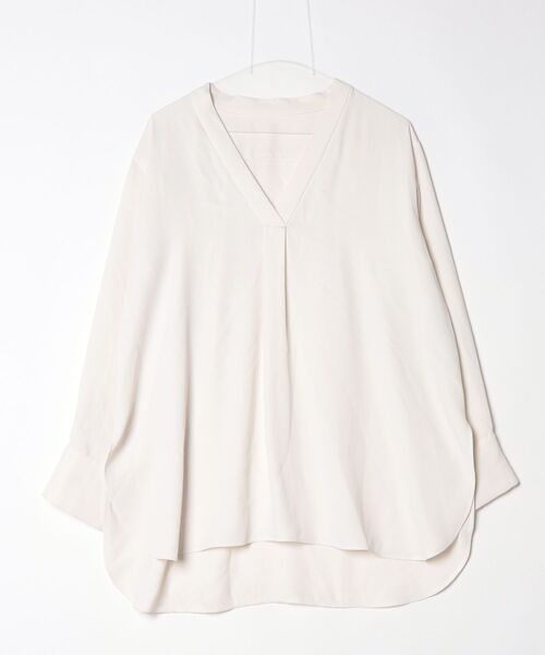 NOBLE（ノーブル） 長袖ブラウス FREE ホワイト レディース : ZOZOTOWN