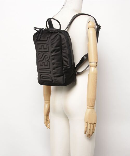 DIESEL　ディーゼル　レディース　リュック　ナイロン　ブラック　新品未使用品 DIESEL（ディーゼル） バッグ レディース ブランド リュック バック