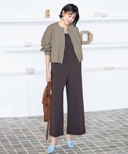 「UNFILO」 ナイロンブルゾン SMALL ブラック レディース_画像3