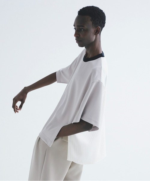 「CULLNI」 半袖Tシャツ 0 ブラック メンズ_画像4