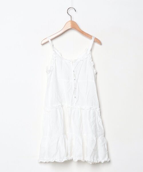 「continuer de NICE CLAUP」 キャミソールワンピース FREE オフホワイト レディース_画像2