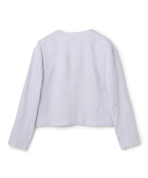TOCCA（トッカ） ジャケット ノーカラージャケット FROST MIST TWEED
