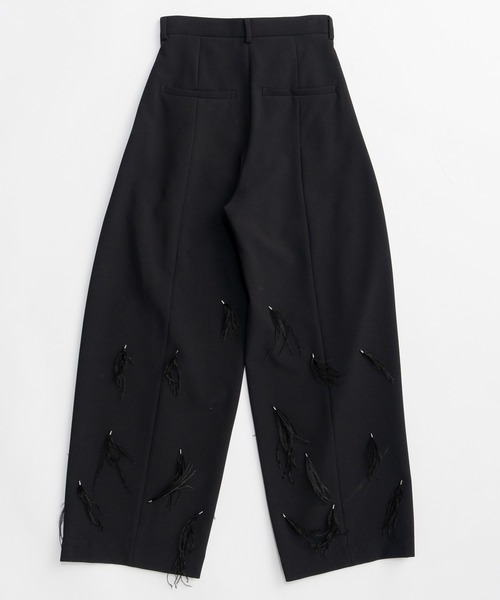MAISON SPECIAL（メゾンスペシャル） パンツ Feather Tuck Pants