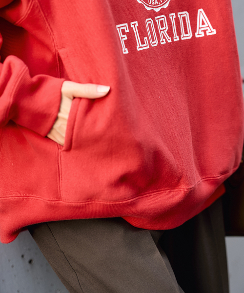 FRAMeWORK（フレームワーク） トレーナー スウェット Champion 別注