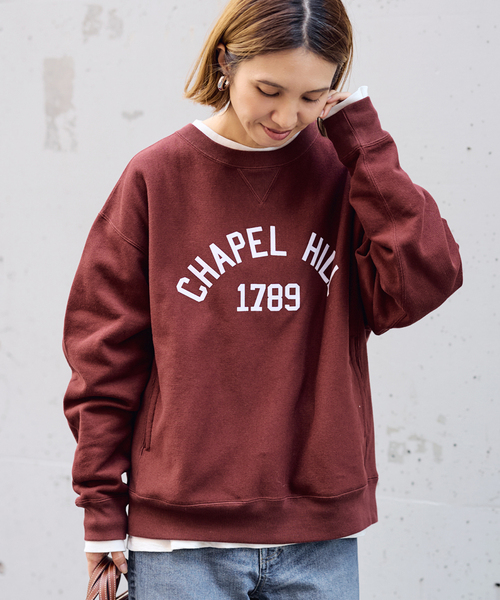 FRAMeWORK（フレームワーク） トレーナー スウェット Champion 別注