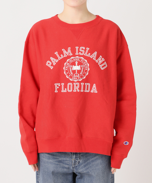 FRAMeWORK（フレームワーク） トレーナー スウェット Champion 別注