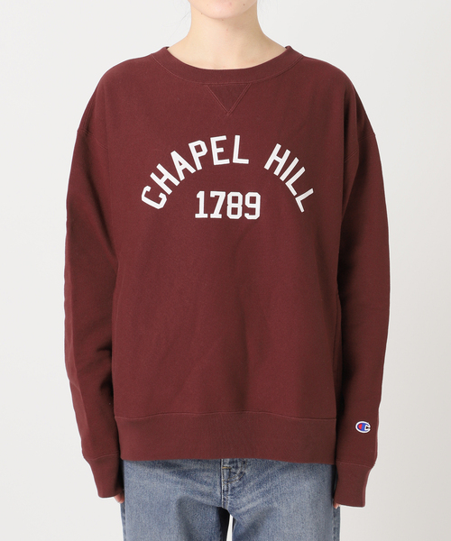 FRAMeWORK（フレームワーク） トレーナー スウェット Champion 別注