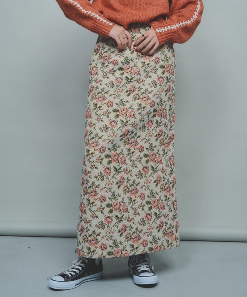 「Unitage」 ロングスカート FREE ブラウン レディース_画像2