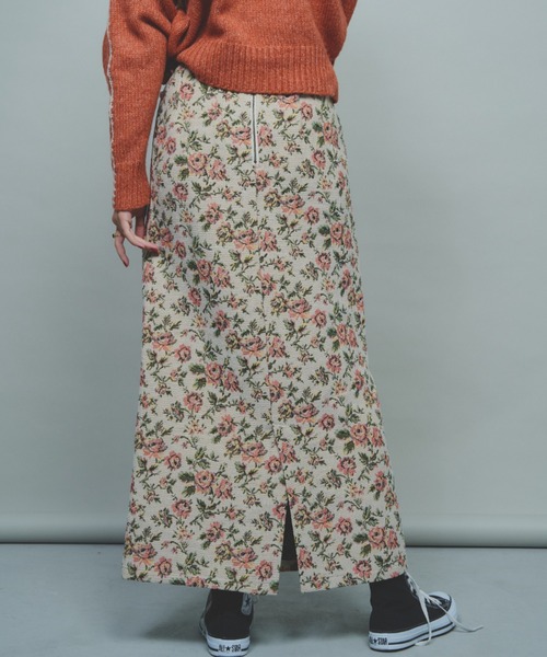 「Unitage」 ロングスカート FREE ブラウン レディース_画像5