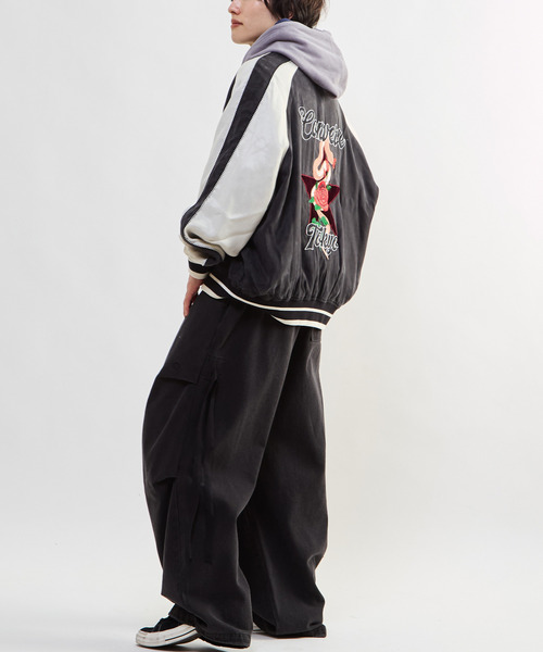 CONVERSE TOKYO ジーンズ デニム デニムパンツ DENIM WIDE CARGO PANTS