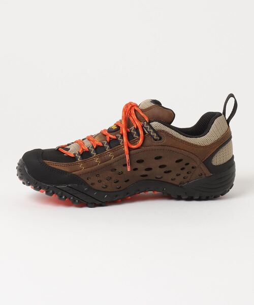 「MERRELL」 ローカットスニーカー 7.5 ブラック×カーキ メンズ_画像4