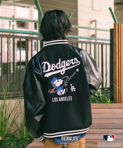 PEANUTS スタジャン 「PEANUTS×MLB」「限定・オリジナルデザイン