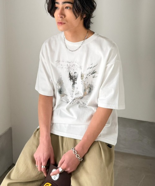 Classical Origin tシャツ 綿100％ ワンポイント刺繍入り ヴィンテージ