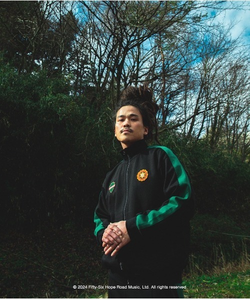 「APPLEBUM」 ジャージブルゾン LARGE ブラック メンズ_画像5