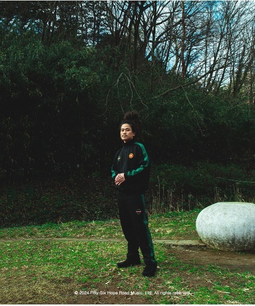 「APPLEBUM」 ジャージブルゾン LARGE ブラック メンズ_画像6