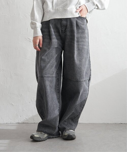 VENCE EXCHANGE オールインワン タックコクーンワイドパンツ