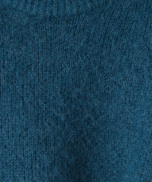 「Casper John」 長袖ニット MEDIUM グレー メンズ_画像4