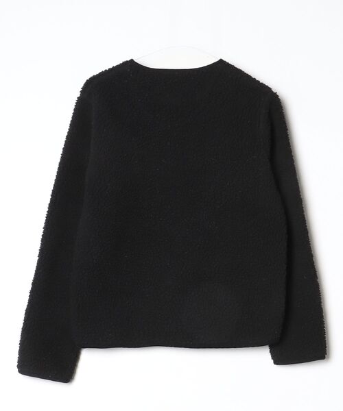 「Vincent et Mireille」 ワンポイントノーカラージャケット 38 ブラック レディース_画像2