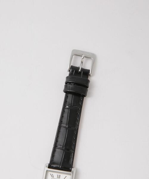 腕時計 SEIKO/セイコー コラボレーション スクエア ブラック レディース メンズの画像