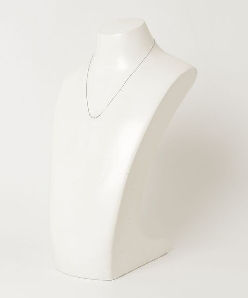 「va vendome aoyama」 ダイヤモンドリュールネックレス - シルバー レディース_画像3