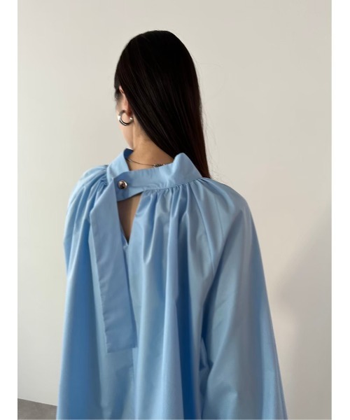 「DRWCYS」 長袖ブラウス FREE サックスブルー レディース_画像6