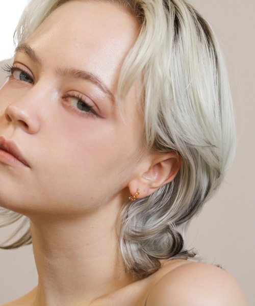 「cui-cui」 ピアス(両耳用) FREE イエロー レディース_画像9